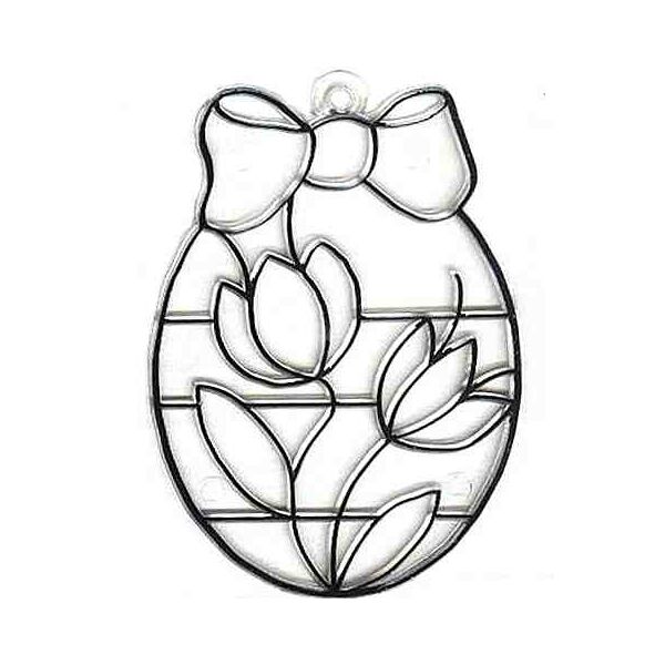 AMOS akril forma, húsvéti tojás