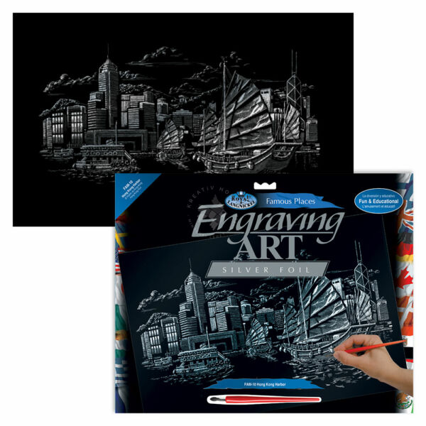 Karckép ezüst - Hong Kongi kikötő