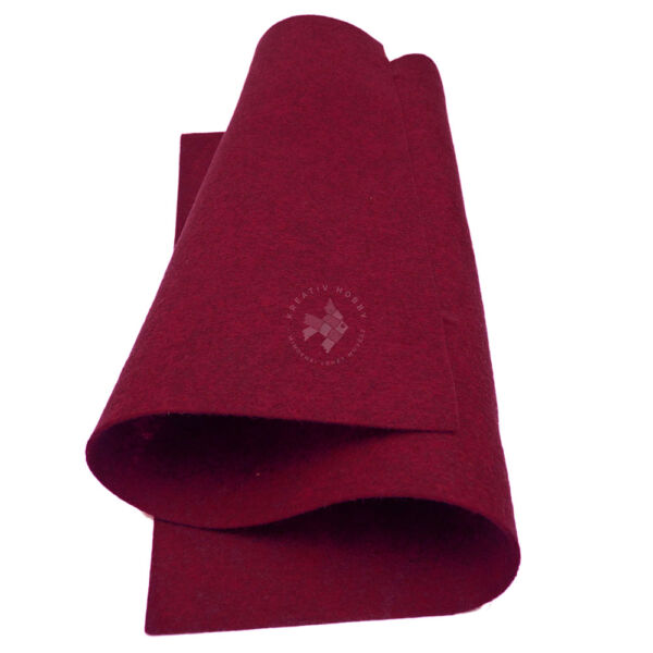 Filcanyag 0,5 méter BORDÓ