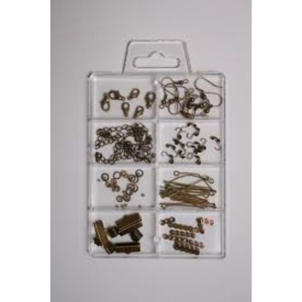 Szerelék alapcsomag antik vörösréz