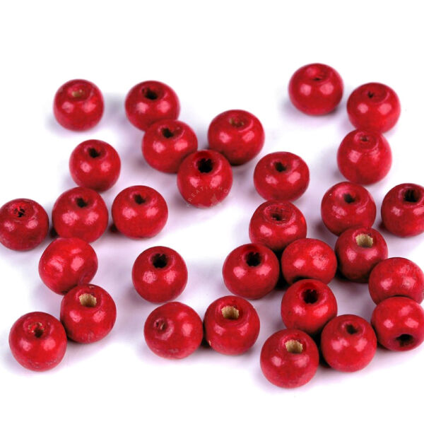 Fagyöngy 8 mm, piros