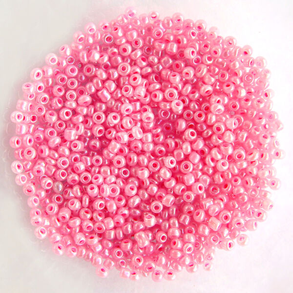 Kásagyöngy ceyloni Rózsaszín 2mm, 15g/cs
