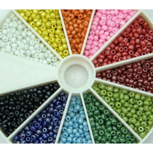 Kásagyöngy, lüszteres 4mm 