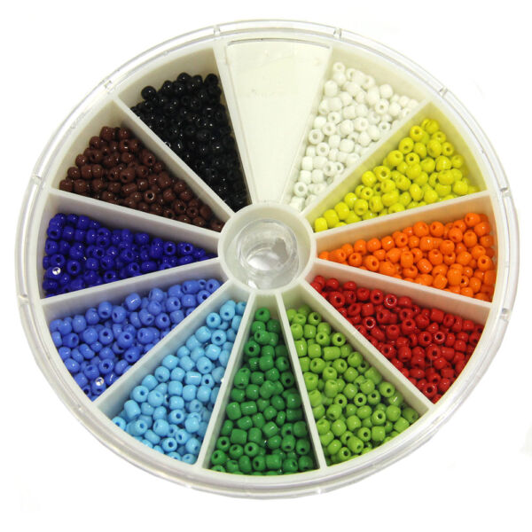 Kásagyöngy készlet opak nagy 11 szín