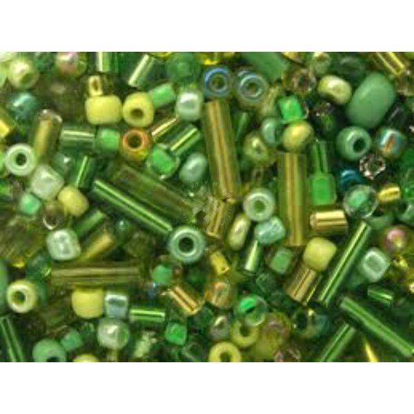 Gyöngy mix 250g ZÖLD