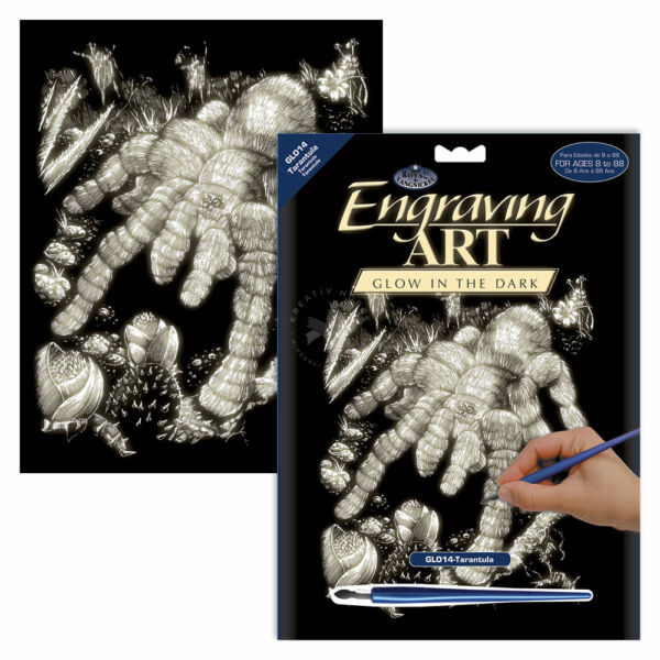 Karckép sötétben világító - Tarantula 