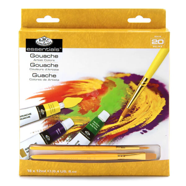 Royal Langnickel gouache festék 18db