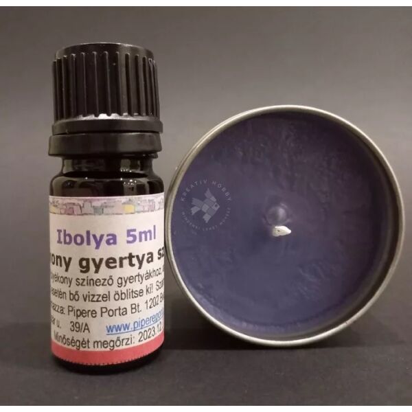Folyékony gyertyaszínező 5ml - IBOLYA
