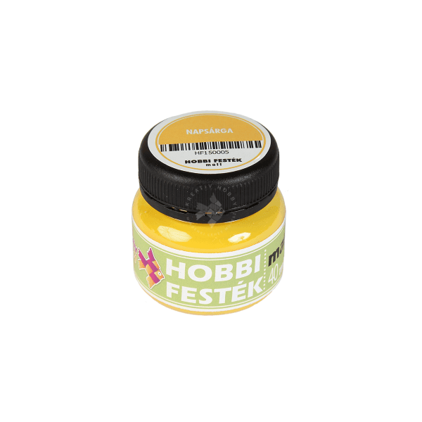Hobbi festék matt napsárga