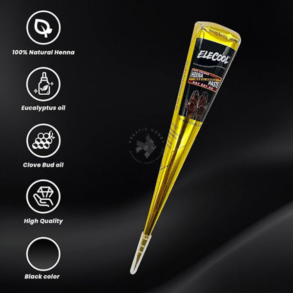 Claccic henna paszta 25g FEKETE