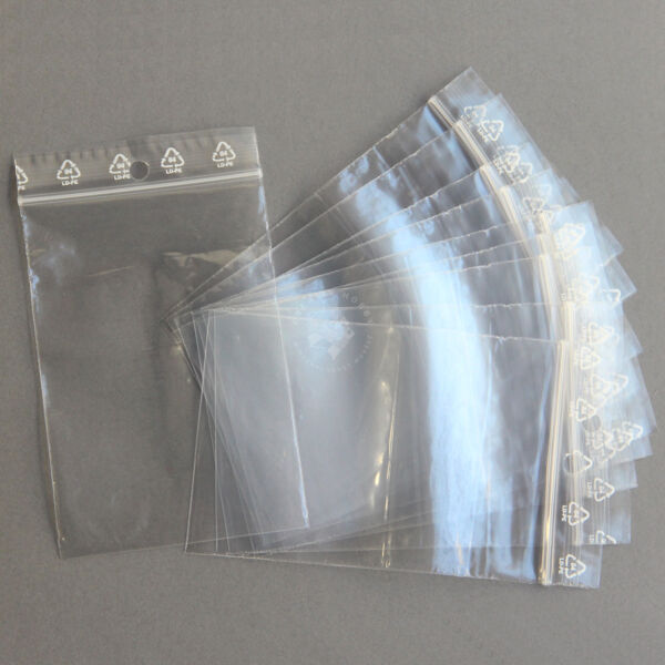 Simítózáras tasak 8x12cm, 10db