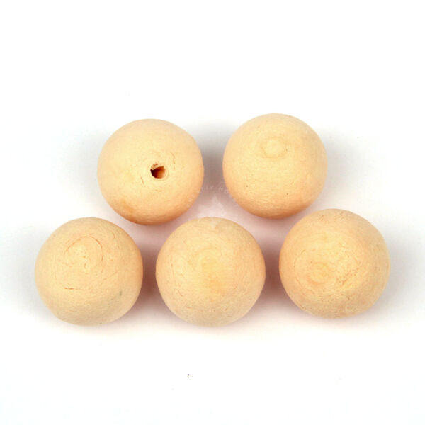 Színes préselt papírgolyó, testszínű 5db/csom