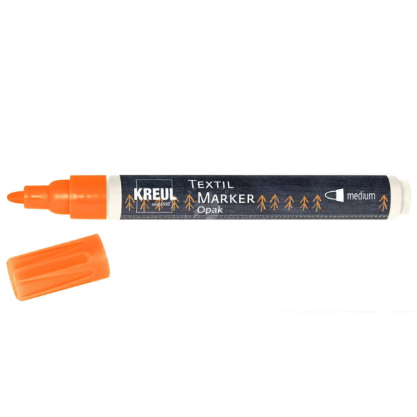 Textiltoll sötét alapra - NARANCSSÁRGA, 2-4mm 92762