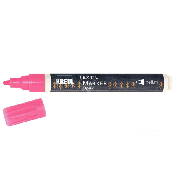 Textiltoll sötét alapra - RÓZSASZÍN, 2-4mm 92764