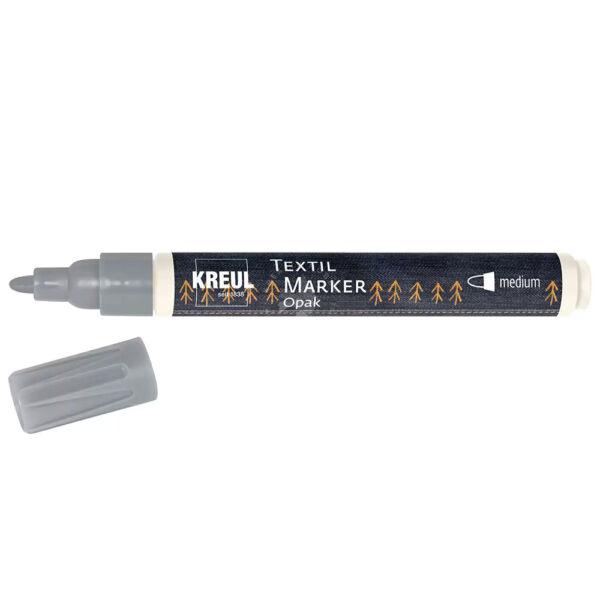 Textiltoll sötét alapra - EZÜST, 2-4mm