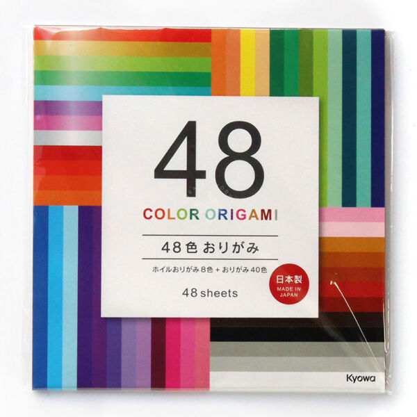 japán origami papír 48 lap