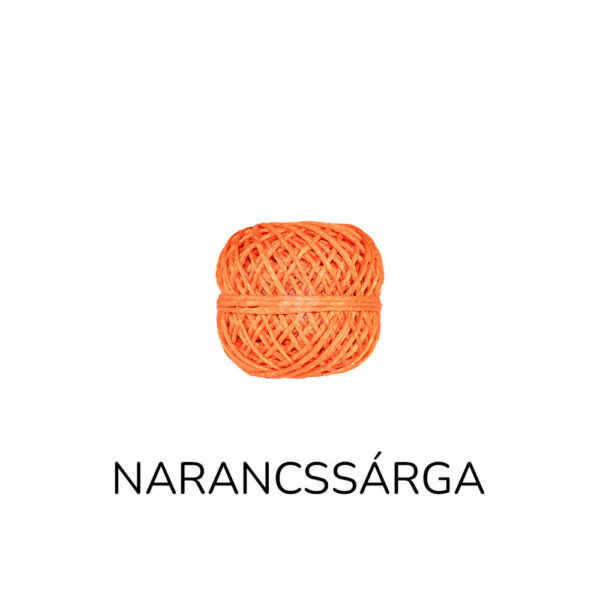 Kenderzsinór 20m, NARANCSSÁRGA