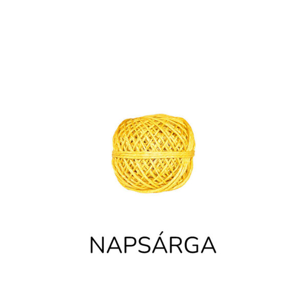 Kenderzsinór 20m, NAPSÁRGA
