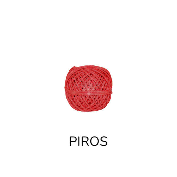 Kenderzsinór 20m, PIROS