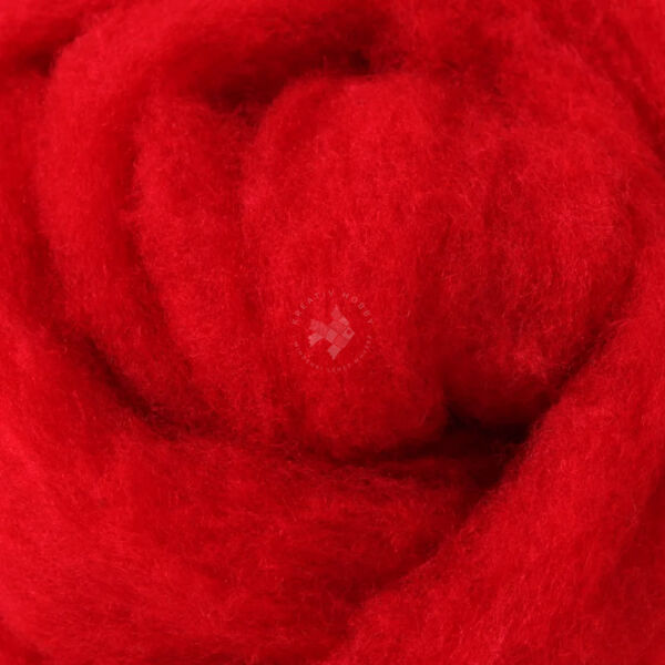 Nemezgyapjú 50g, PIROS