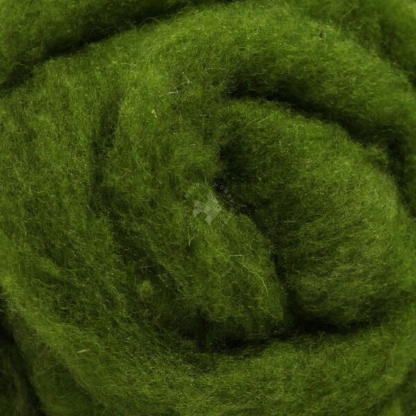 Nemezgyapjú 50g, KEKIZÖLD
