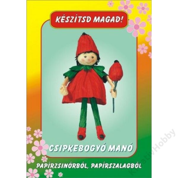 Papírfigura csipkebogyó manó