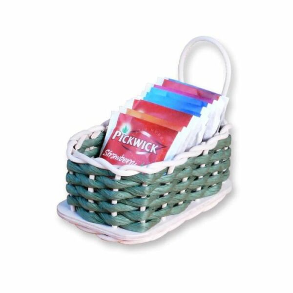 Készítsd magad - teafiltertartó papírzsinórból