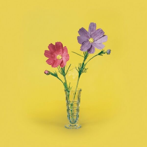 Papírfigura egységcsomag, LEPKEVIRÁG