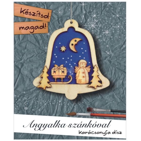 Készítsd magad- Angyalka szánkóval