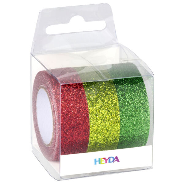 dekor ragasztószalag csillámos