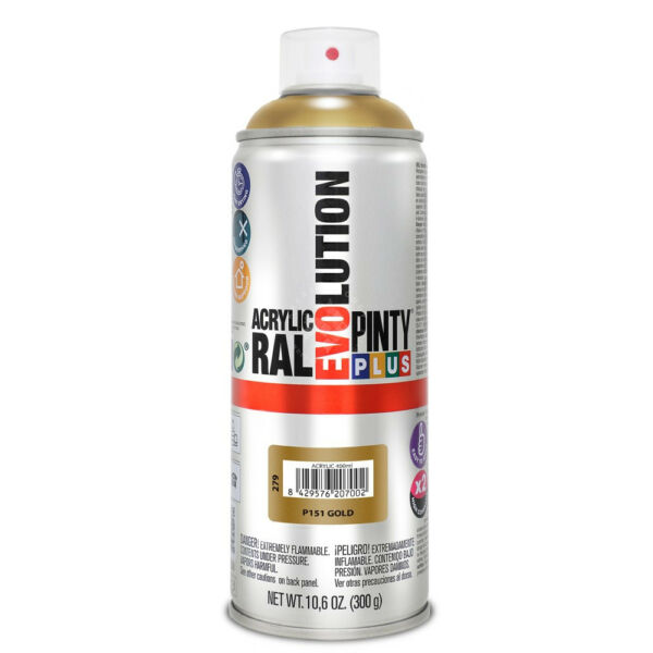 PP EVO akril spray 400ml P151, ARANY