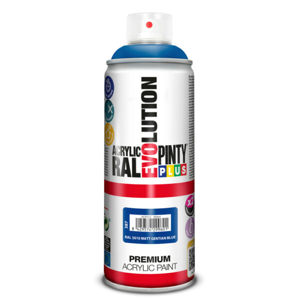 PP EVO akril spray 400ml RAL 5010, MATT KÉK