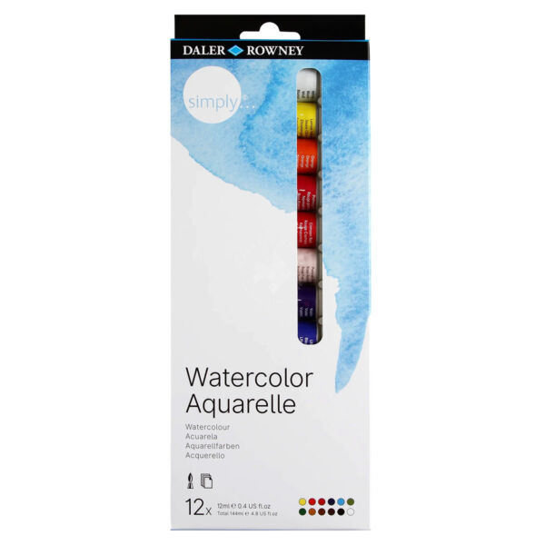 Daler Rowney akvarellfesték készlet