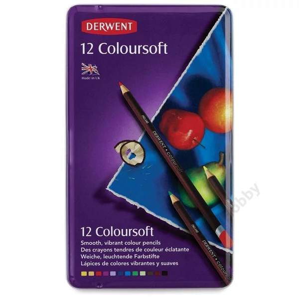 Derwent COLOURsoft CERUZA 12 szín