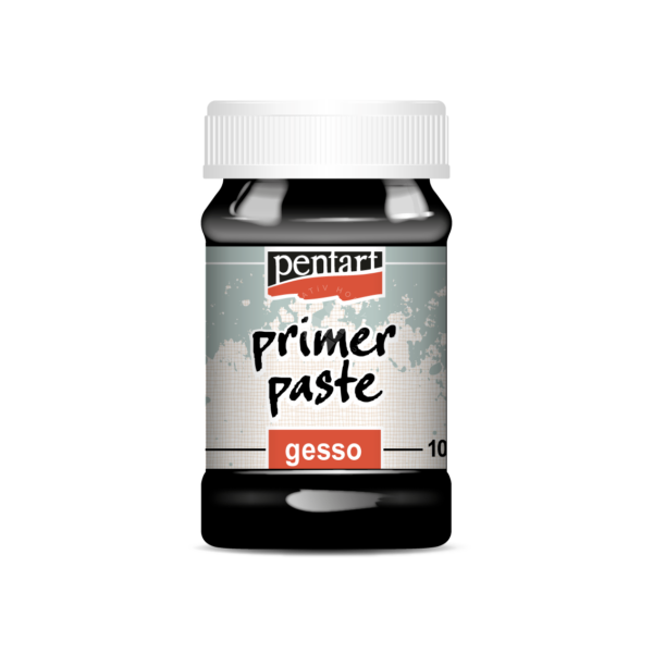 Gesso alapozópaszta, Fekete