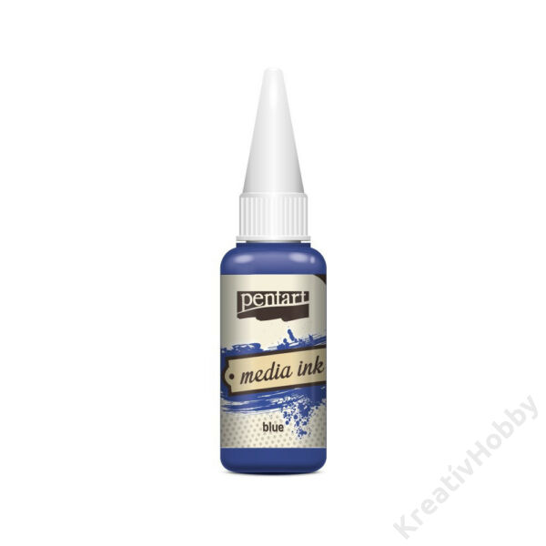 Média tinta, kék 20ml