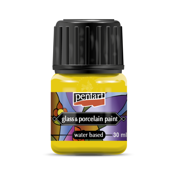 sárga üveg- és porcelánfesték