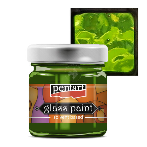 oldószeres üvegfesték rezeda