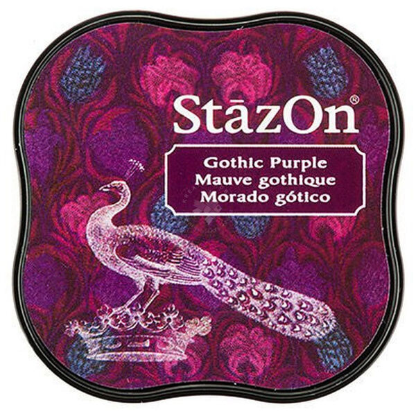 stazon oldószeres festékpárna lila