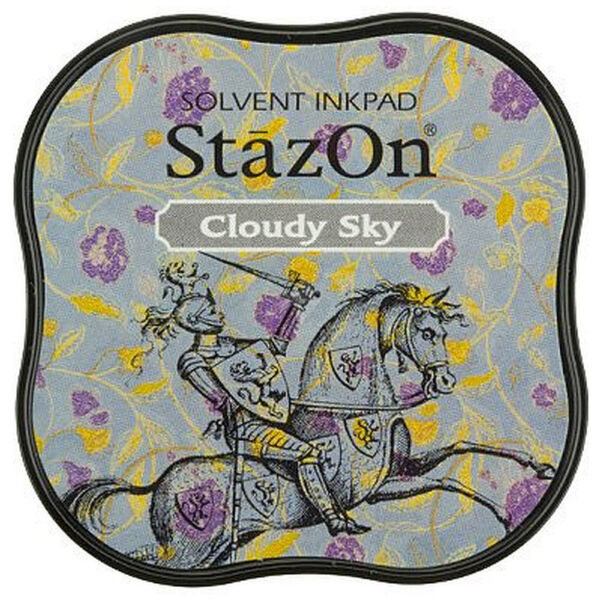 stazon oldószeres festékpárna szürke