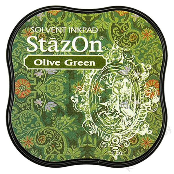 Stazon MIDI oldószeres festékpárna - Oliva