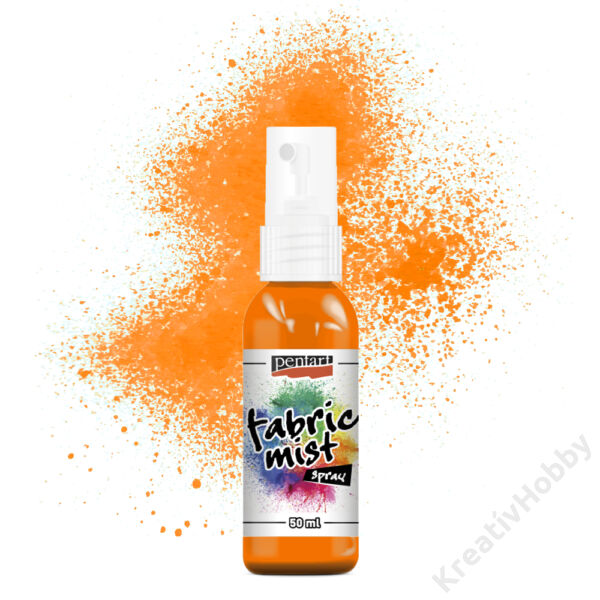 narancs textilfesték spray