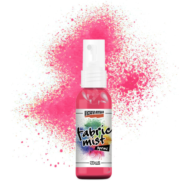 rózsaszín textilfesték spray