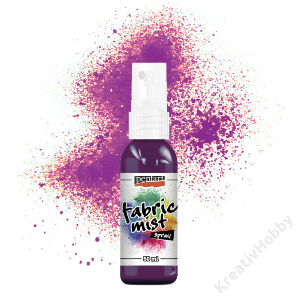 lila textilfesték spray
