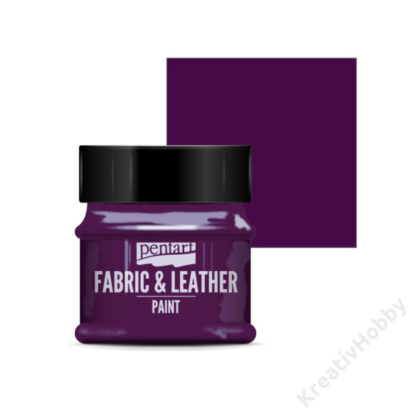 Pentart Textil és bőrfesték 50 ml lila