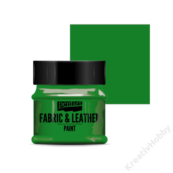Pentart Textil és bőrfesték 50 ml zöld