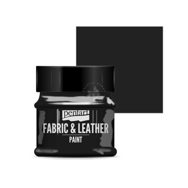 Pentart Textil és bőrfesték 50 ml fekete