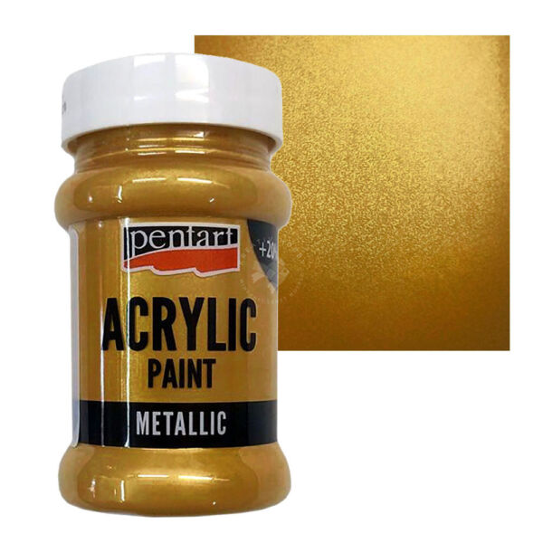 metál akrilfesték antikréz