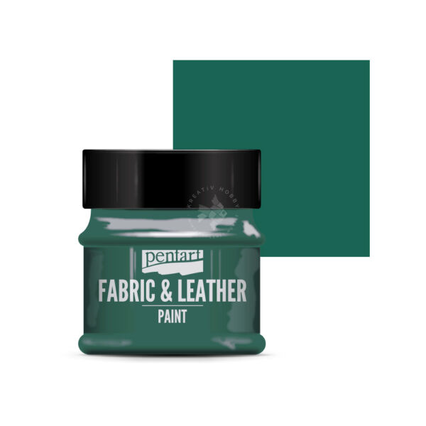 Pentart Textil és bőrfesték 50 ml méregzöld