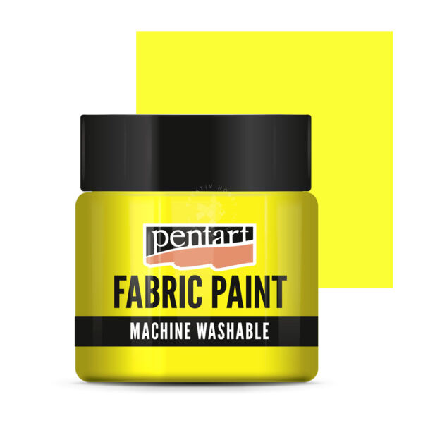 Pentart textilfesték sárga